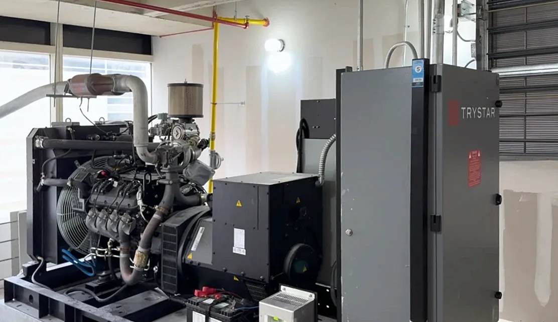 Standby generator and automatic transfer switch installation by Texas A&E